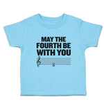 May The Fourth Be with You Musical Clef and Treble Notes