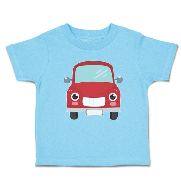 Toddler Clothes Classic Mini Model Front View Car Toddler Shirt Cotton