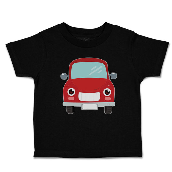 Toddler Clothes Classic Mini Model Front View Car Toddler Shirt Cotton