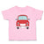 Toddler Clothes Classic Mini Model Front View Car Toddler Shirt Cotton