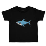 Toddler Clothes Hungry Shark Swimming and Searching for Hunting Toddler Shirt