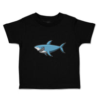 Toddler Clothes Hungry Shark Swimming and Searching for Hunting Toddler Shirt