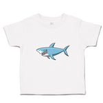 Toddler Clothes Hungry Shark Swimming and Searching for Hunting Toddler Shirt