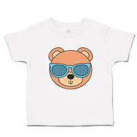Toddler Clothes Teddy Bear on Style with Sunglass Toddler Shirt Cotton