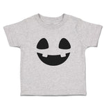 Toddler Clothes Halloween Scary Silhouette Smile Toddler Shirt Cotton