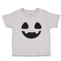 Toddler Clothes Halloween Scary Silhouette Smile Toddler Shirt Cotton