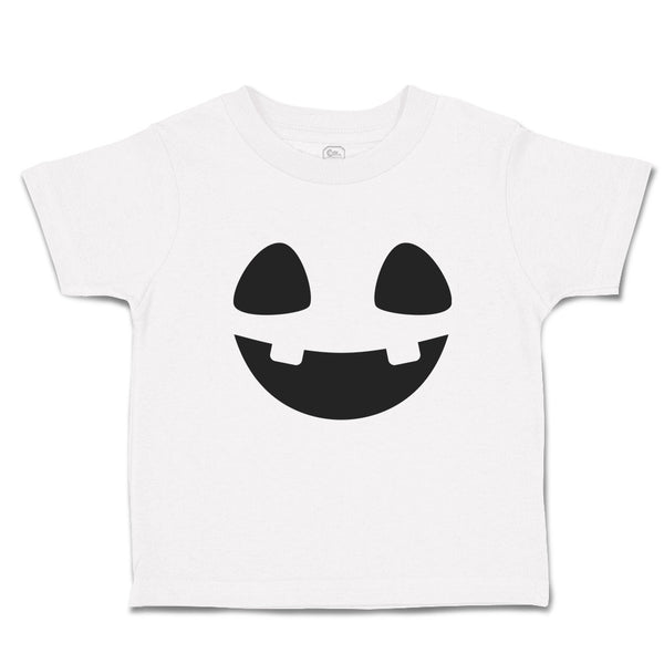 Toddler Clothes Halloween Scary Silhouette Smile Toddler Shirt Cotton