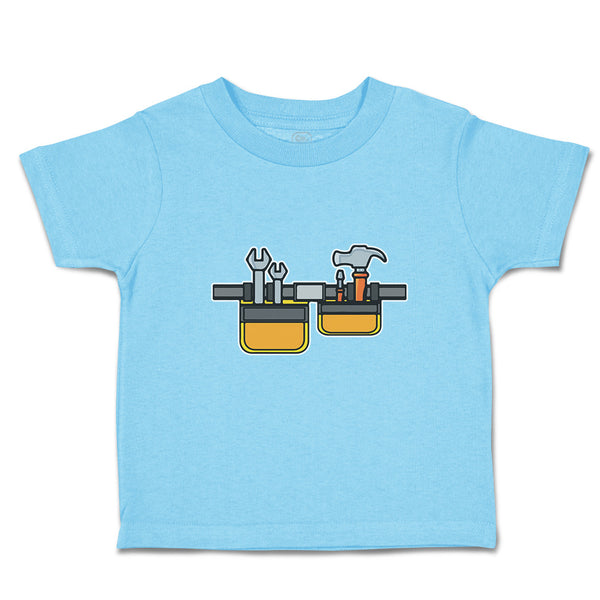 Cute Toddler Clothes Handyman Carpenterer Tool Belt Toddler Shirt Cotton