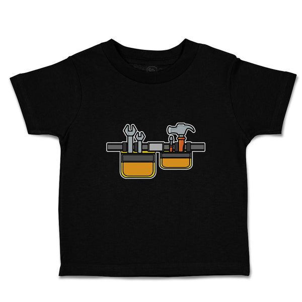 Cute Toddler Clothes Handyman Carpenterer Tool Belt Toddler Shirt Cotton
