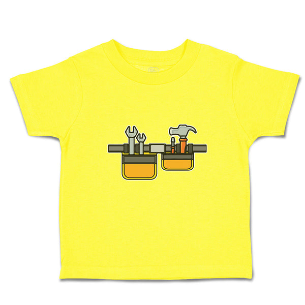 Cute Toddler Clothes Handyman Carpenterer Tool Belt Toddler Shirt Cotton