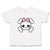 Toddler Clothes Cross Bone Skull with Bow Toddler Shirt Baby Clothes Cotton