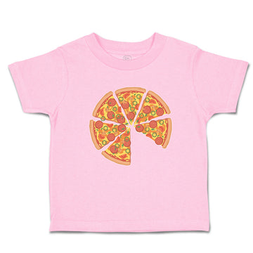 Toddler Clothes Pizza Slice with Mozzarella Cheese Toddler Shirt Cotton