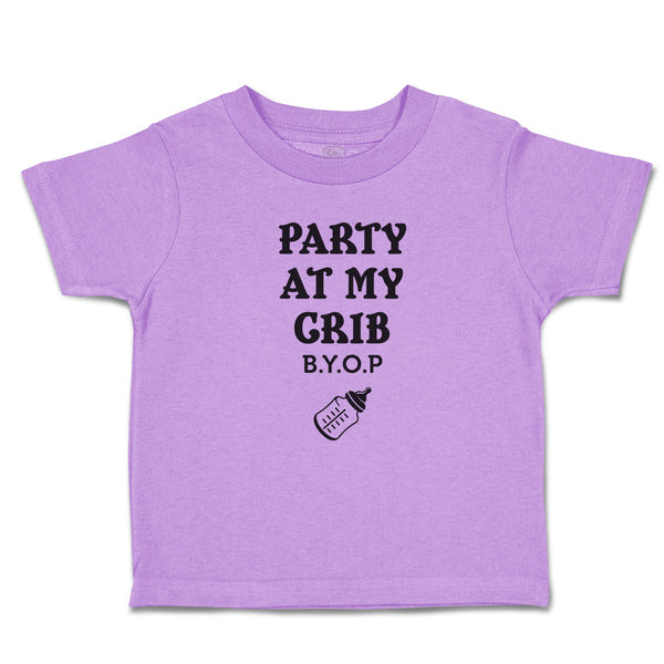 Toddler Clothes Party at My Grib B.Y.O.P with Outline Feeding Bottle Cotton