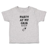Toddler Clothes Party at My Grib B.Y.O.P with Outline Feeding Bottle Cotton
