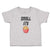 Toddler Clothes Small Fried Snack Food in An Bowl with Face Toddler Shirt Cotton
