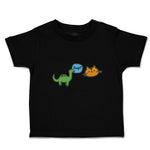 Toddler Clothes Sup Toy Dinosaur and Cat Face Toddler Shirt Baby Clothes Cotton
