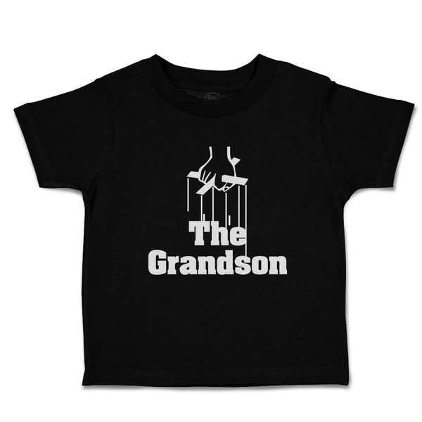 The Grandson Along with Hand Holding Silhouette Cross