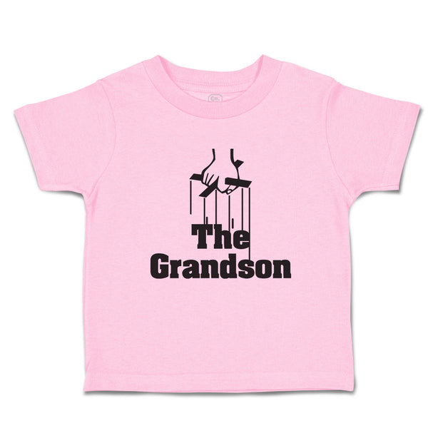 Toddler Clothes The Grandson Along with Hand Holding Silhouette Cross Cotton