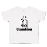 Toddler Clothes The Grandson Along with Hand Holding Silhouette Cross Cotton