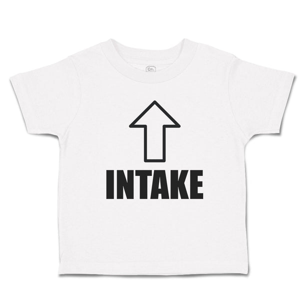Toddler Clothes Intake Arrow Direction Toddler Shirt Baby Clothes Cotton