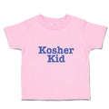 Toddler Clothes Kosher Kid Jewish Tradition Heritage Obedient God Toddler Shirt
