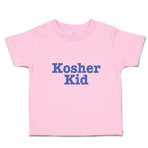 Toddler Clothes Kosher Kid Jewish Tradition Heritage Obedient God Toddler Shirt