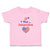 Toddler Girl Clothes Lil Miss Independent Flag States Heart Symbol Toddler Shirt