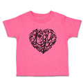 Toddler Girl Clothes Love You Romantic Heart Design Toddler Shirt Cotton