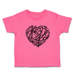 Love You Romantic Heart Design