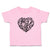 Toddler Girl Clothes Love You Romantic Heart Design Toddler Shirt Cotton