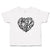 Toddler Girl Clothes Love You Romantic Heart Design Toddler Shirt Cotton