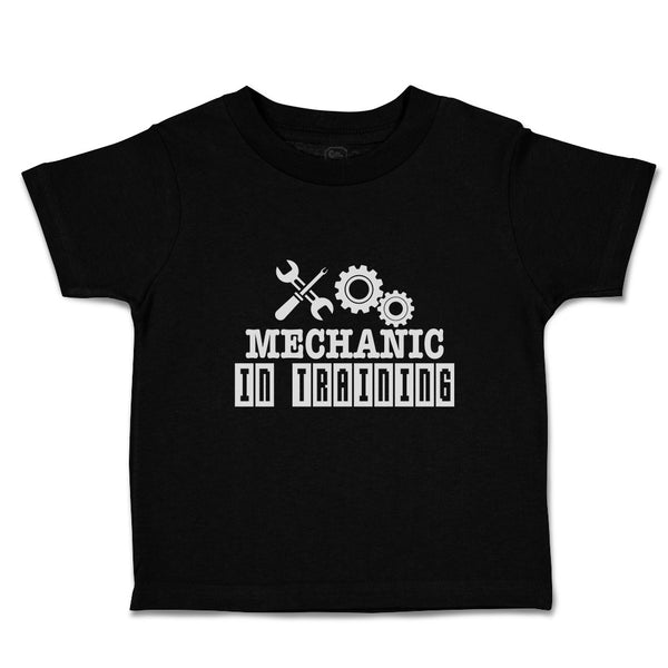Cute Toddler Clothes Mechanic in Training with Tools Spanner and Nuts Cotton