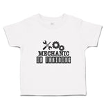 Cute Toddler Clothes Mechanic in Training with Tools Spanner and Nuts Cotton