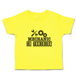 Cute Toddler Clothes Mechanic in Training with Tools Spanner and Nuts Cotton