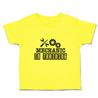 Cute Toddler Clothes Mechanic in Training with Tools Spanner and Nuts Cotton