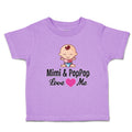 Toddler Clothes Mimi Poppop Me Baby Sitting Eyes Closed Pink Heart Toddler Shirt