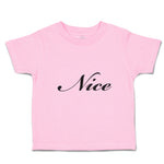 Toddler Clothes Nice Typography Letter Toddler Shirt Baby Clothes Cotton