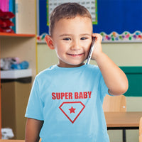 Super Baby Hero Shield with Diamond Shape Along with Star Inside