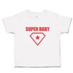 Super Baby Hero Shield with Diamond Shape Along with Star Inside