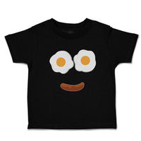 Toddler Clothes Eggs and Sausage Toddler Shirt Baby Clothes Cotton