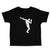 Cute Toddler Clothes Silhouette Floss Dance Style Position Toddler Shirt Cotton