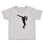 Cute Toddler Clothes Silhouette Floss Dance Style Position Toddler Shirt Cotton