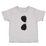 Cute Toddler Clothes Stylish Black Sunglass Toddler Shirt Baby Clothes Cotton