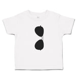 Cute Toddler Clothes Stylish Black Sunglass Toddler Shirt Baby Clothes Cotton