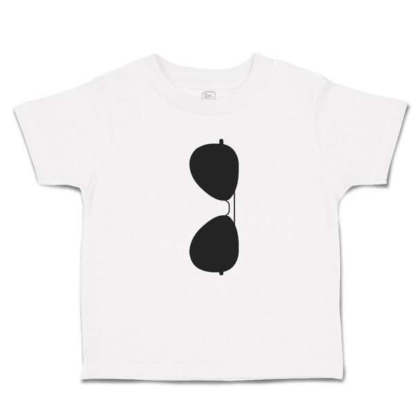 Cute Toddler Clothes Stylish Black Sunglass Toddler Shirt Baby Clothes Cotton