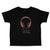 Cute Toddler Clothes Stylish Modern Red Headphone Toddler Shirt Cotton