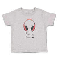 Stylish Modern Red Headphone