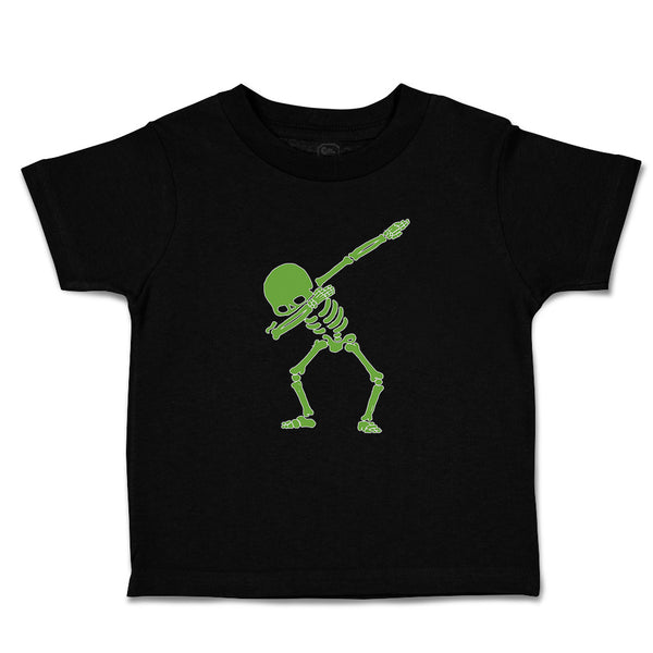 Cute Toddler Clothes Human Anatomy Skeleton Floss Dancing Style Toddler Shirt