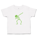 Cute Toddler Clothes Human Anatomy Skeleton Floss Dancing Style Toddler Shirt