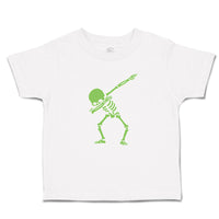 Cute Toddler Clothes Human Anatomy Skeleton Floss Dancing Style Toddler Shirt